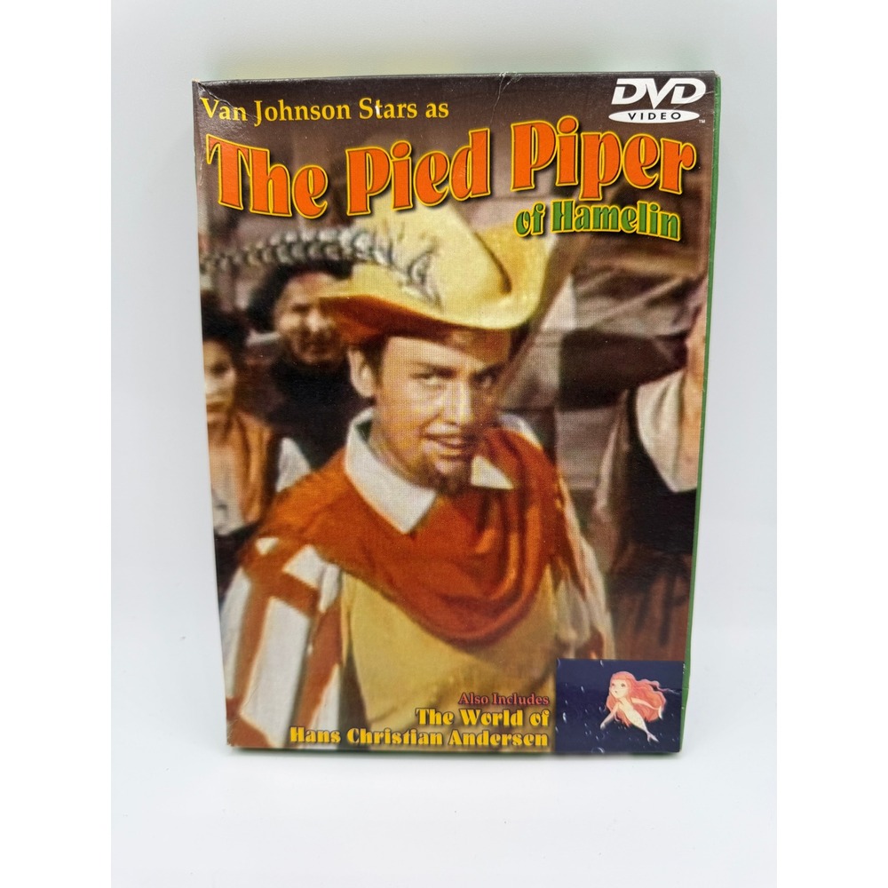 The Pied Piper of Hamelin Van Johnson World of Hans Christian Andersen DVD Movie